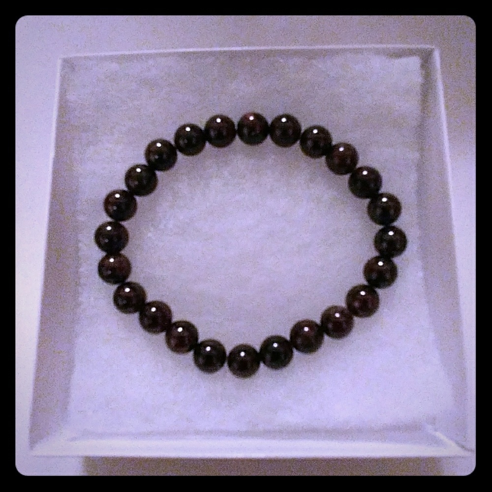 Garnet Stone Bracelet